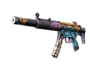 MP5-SD | Neon Squeezer (Field-Tested)