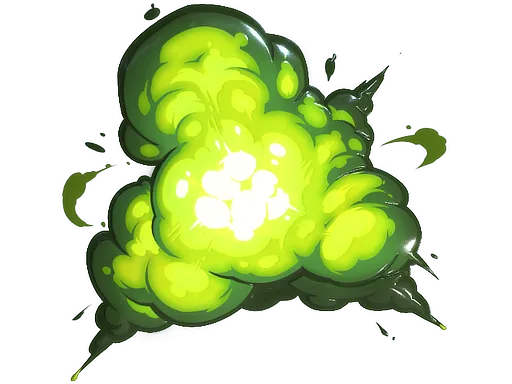 Sticker | Boom Blast (Glitter)