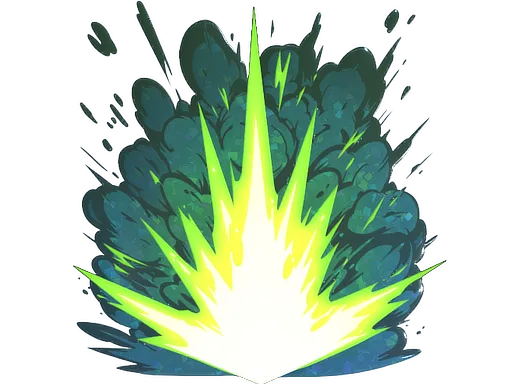 Sticker | Boom Detonation (Glitter)