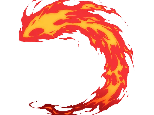 Sticker | Scorch Loop (Reverse)