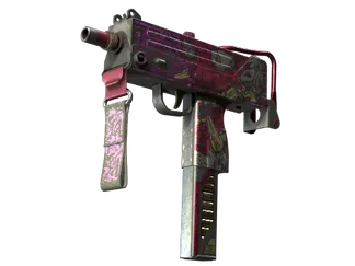 StatTrak™ MAC-10 | Saibā Oni (Battle-Scarred)