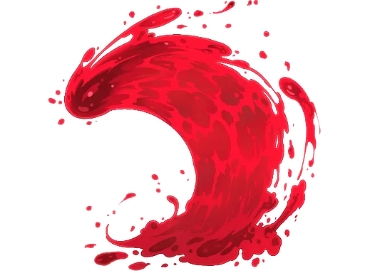 Sticker | Ruby Wave (Lenticular)