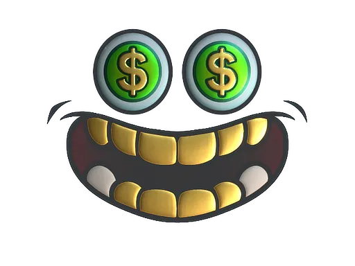 Sticker | Gold Teef (Foil)