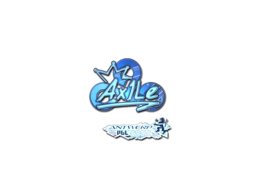 Sticker | Ax1Le (Holo) | Antwerp 2022