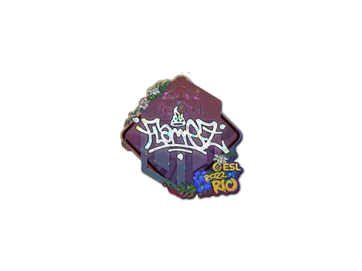 Sticker | FlameZ (Glitter) | Rio 2022