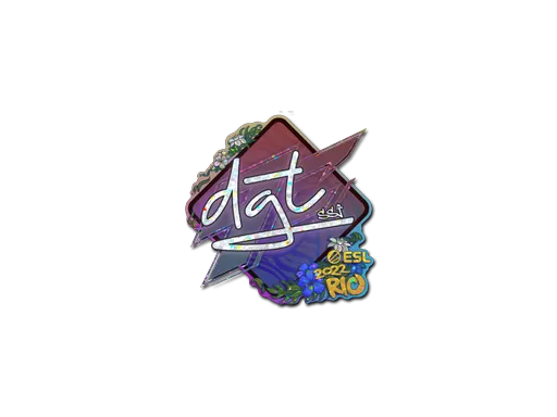 Sticker | dgt (Glitter) | Rio 2022