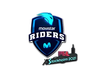 Sticker | Movistar Riders (Foil) | Stockholm 2021
