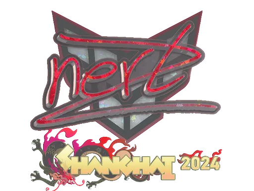 Sticker | NertZ (Glitter) | Shanghai 2024