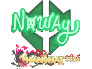 Sticker | noway | Shanghai 2024