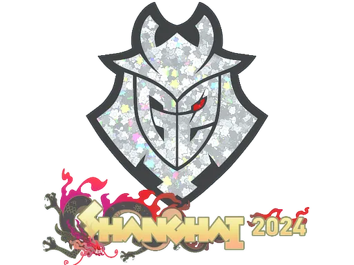 Sticker | G2 Esports (Glitter) | Shanghai 2024
