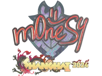 Sticker | m0NESY (Holo) | Shanghai 2024