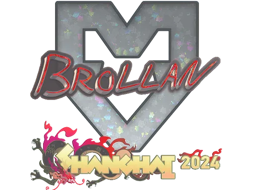 Sticker | Brollan (Glitter) | Shanghai 2024