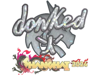 Sticker | donk (Glitter) | Shanghai 2024