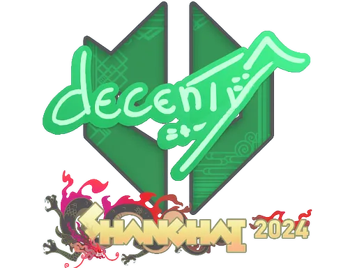 Sticker | decenty | Shanghai 2024