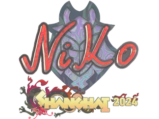 Sticker | NiKo (Holo) | Shanghai 2024
