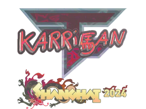 Sticker | karrigan (Holo) | Shanghai 2024