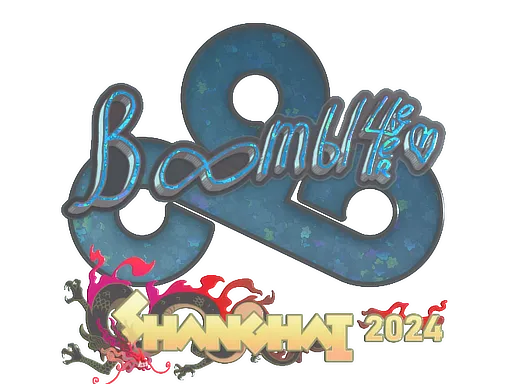 Sticker | Boombl4 (Glitter) | Shanghai 2024
