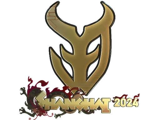 Sticker | 3DMAX (Gold) | Shanghai 2024