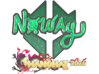 Sticker | noway (Glitter) | Shanghai 2024