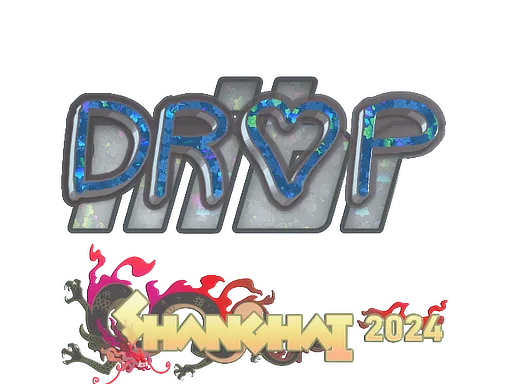Sticker | drop (Glitter) | Shanghai 2024