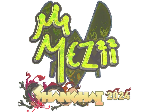 Sticker | mezii (Holo) | Shanghai 2024