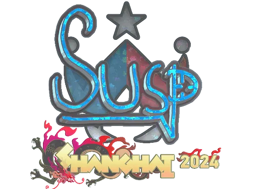 Sticker | susp (Glitter) | Shanghai 2024