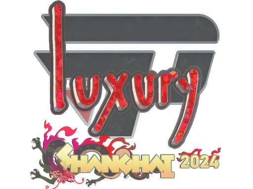 Sticker | lux (Glitter) | Shanghai 2024
