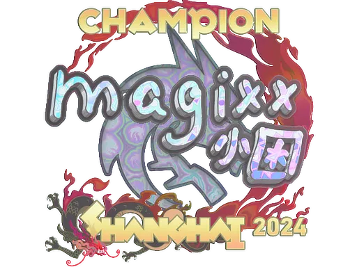 Sticker | magixx (Holo, Champion) | Shanghai 2024