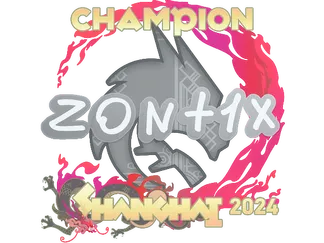 Sticker | zont1x (Champion) | Shanghai 2024