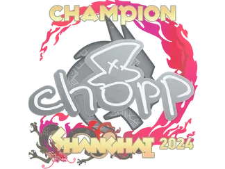 Sticker | chopper (Champion) | Shanghai 2024