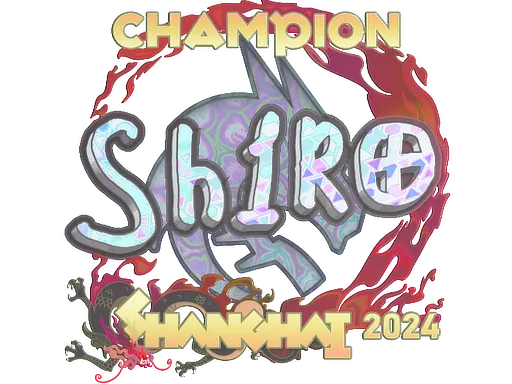 Sticker | sh1ro (Holo, Champion) | Shanghai 2024