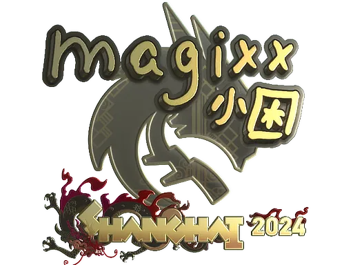 Sticker | magixx (Gold) | Shanghai 2024