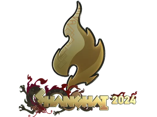 Sticker | Passion UA (Gold) | Shanghai 2024