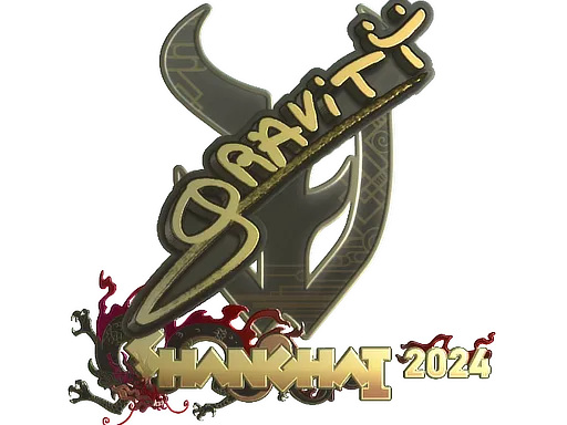 Sticker | Graviti (Gold) | Shanghai 2024