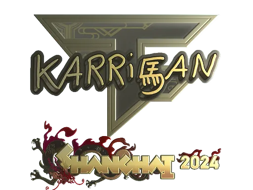 Sticker | karrigan (Gold) | Shanghai 2024
