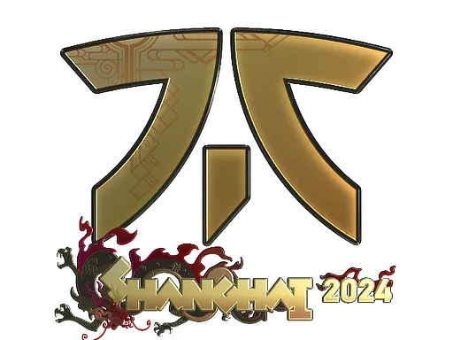 Sticker | Fnatic (Gold) | Shanghai 2024