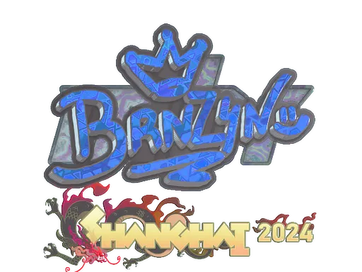 Sticker | brnz4n (Holo) | Shanghai 2024