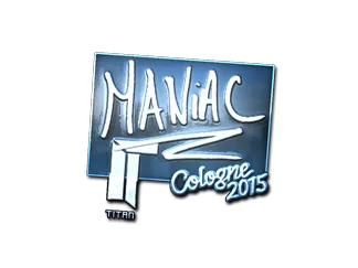 Sticker | Maniac (Foil) | Cologne 2015