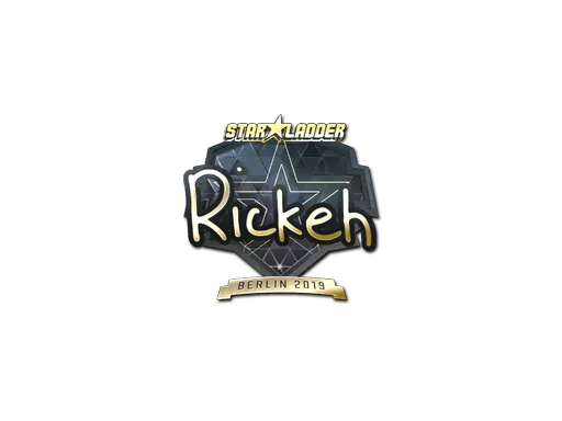 Sticker | Rickeh (Gold) | Berlin 2019