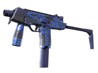 MP9 | Cobalt Paisley (Minimal Wear)