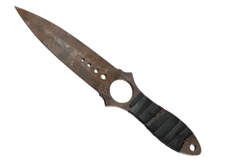 ★ Skeleton Knife | Rust Coat (Battle-Scarred)