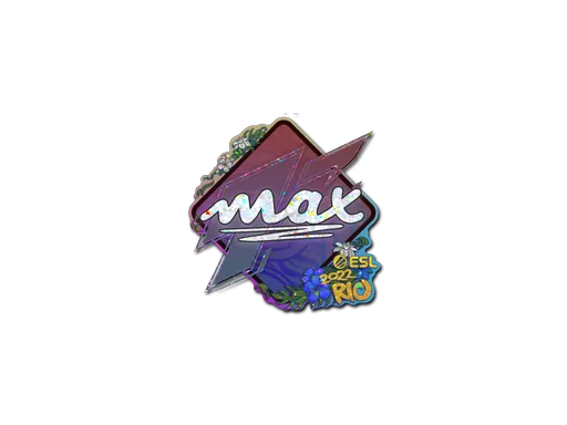 Sticker | max (Glitter) | Rio 2022