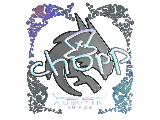Sticker | chopper (Holo) | Austin 2025