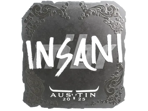 Sticker | insani (Foil) | Austin 2025
