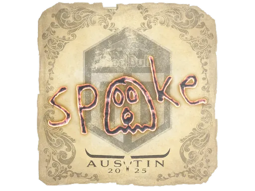 Sticker | spooke | Austin 2025