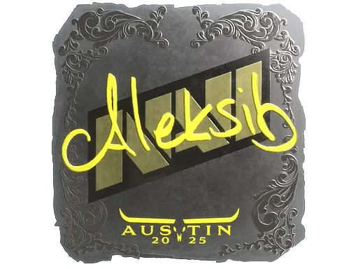 Sticker | Aleksib (Foil) | Austin 2025