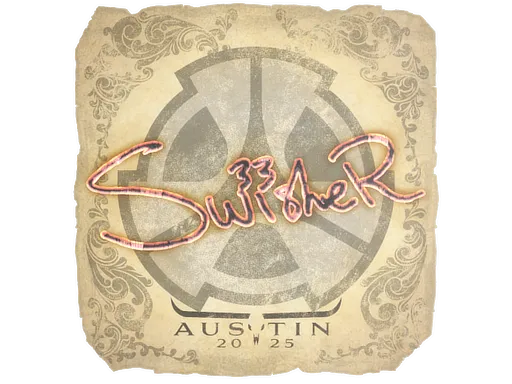 Sticker | Swisher | Austin 2025