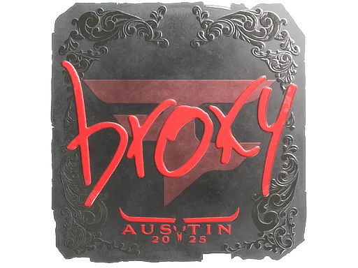 Sticker | broky (Foil) | Austin 2025
