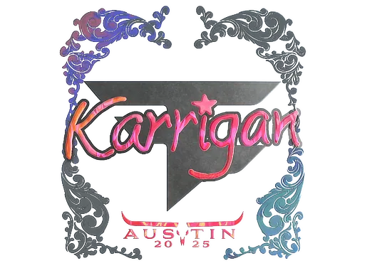 Sticker | karrigan (Holo) | Austin 2025