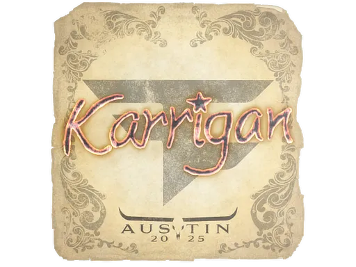 Sticker | karrigan | Austin 2025